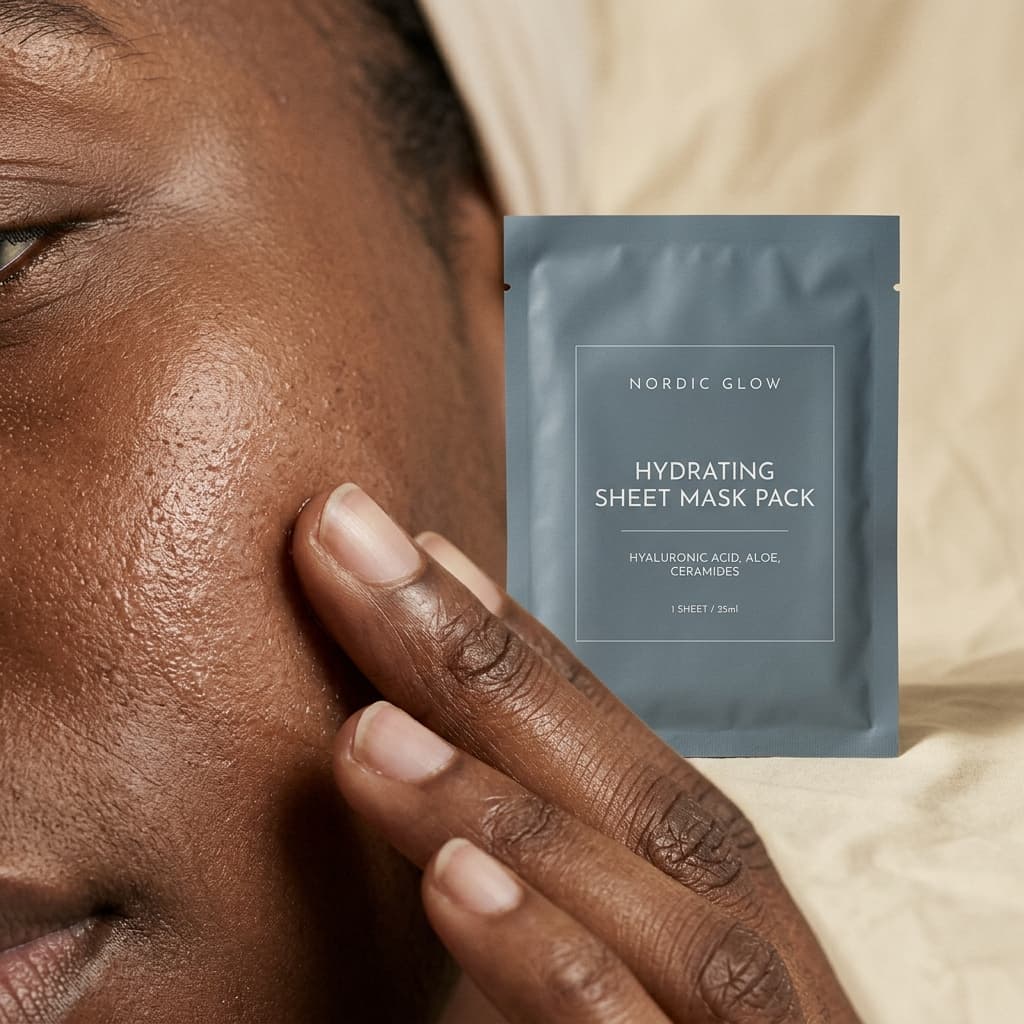 Nordic Glow Hydrating Sheet Mask Pack