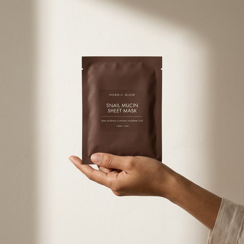 Nordic Glow Snail Mucin Sheet Mask
