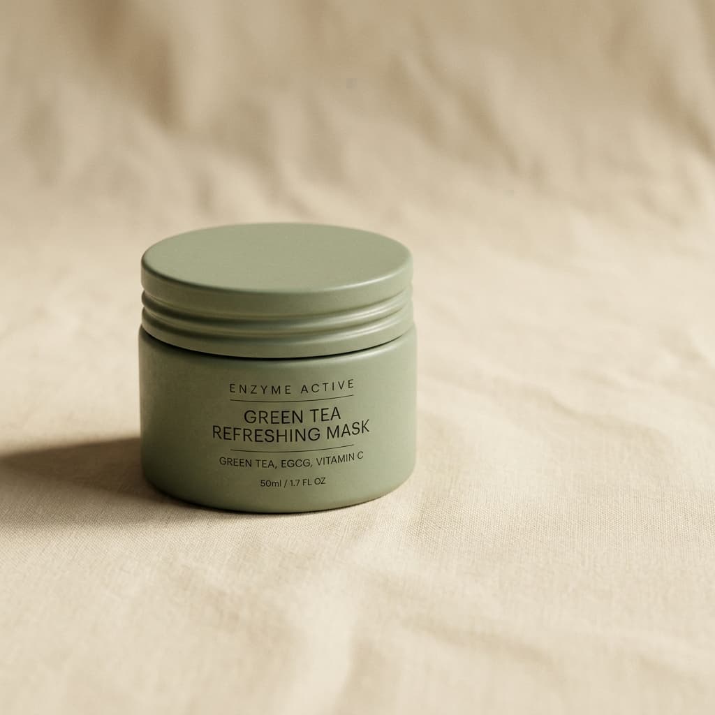 Enzyme Active Green Tea Refreshing Mask