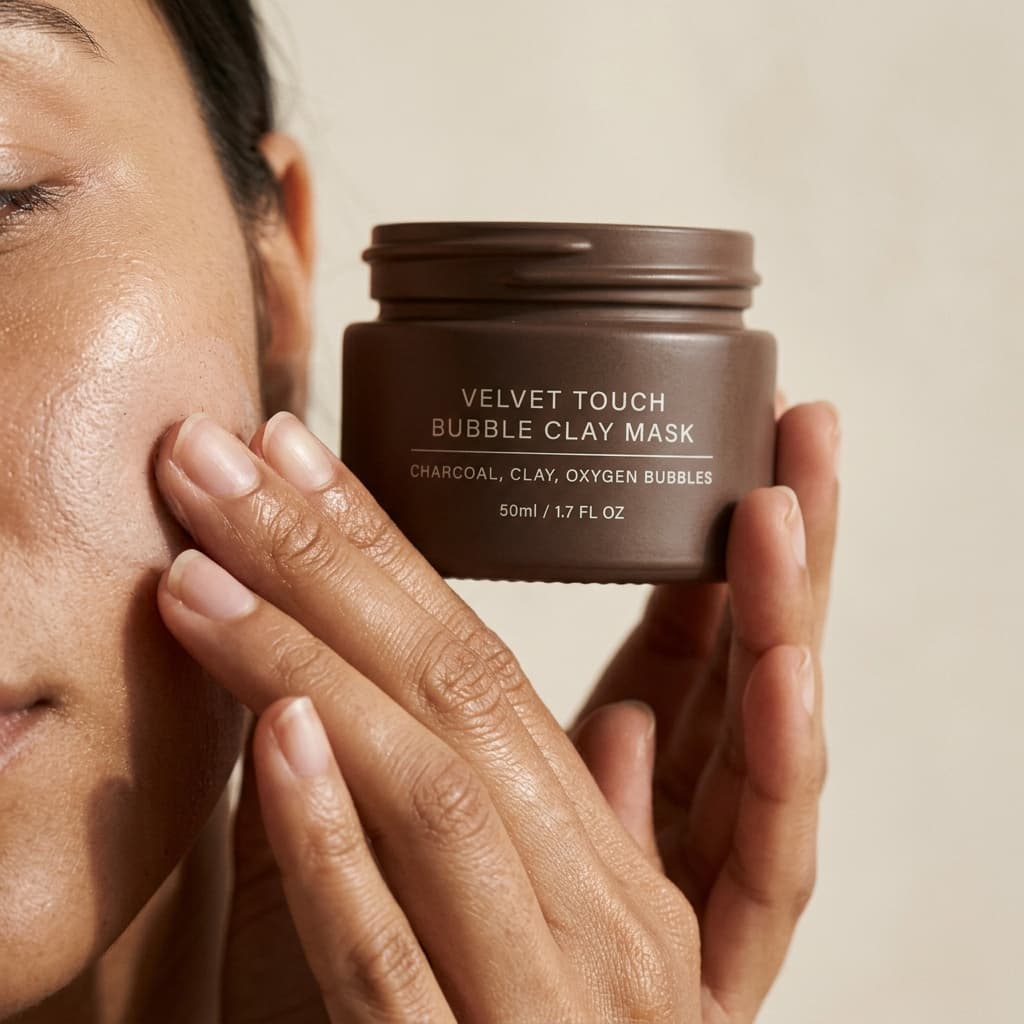 Velvet Touch Bubble Clay Mask
