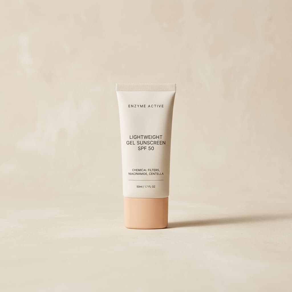 Enzyme Active Lightweight Gel Sunscreen SPF 50