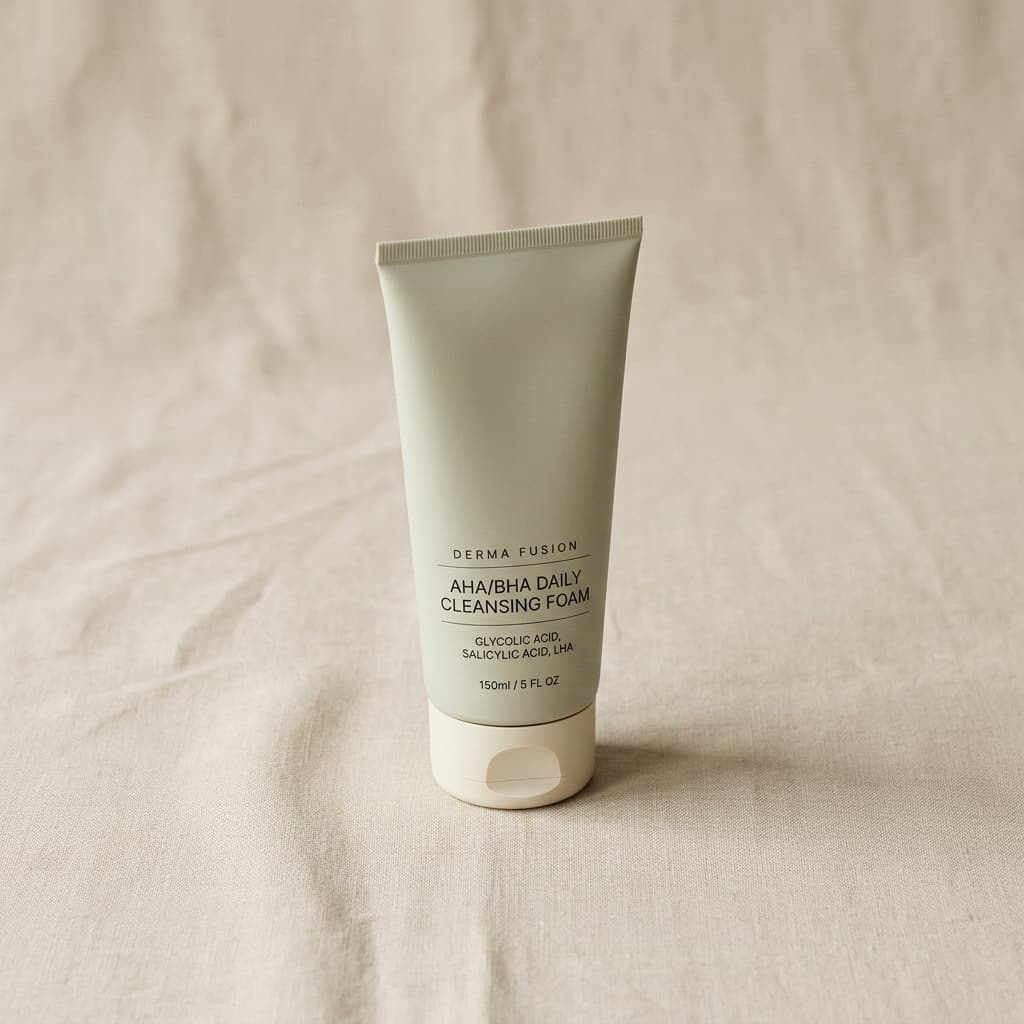 Derma Fusion AHA/BHA Daily Cleansing Foam