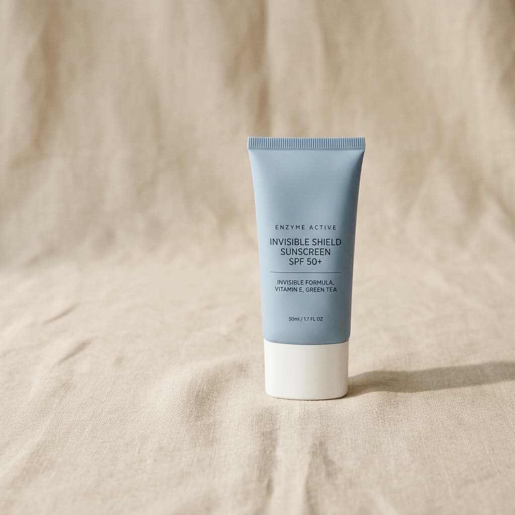 Enzyme Active Invisible Shield Sunscreen SPF 50+
