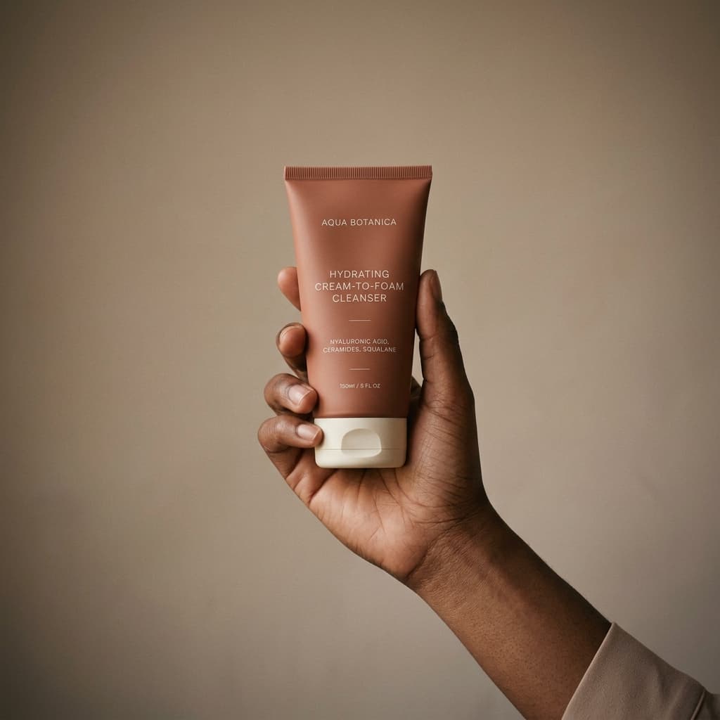 Aqua Botanica Hydrating Cream-to-Foam Cleanser